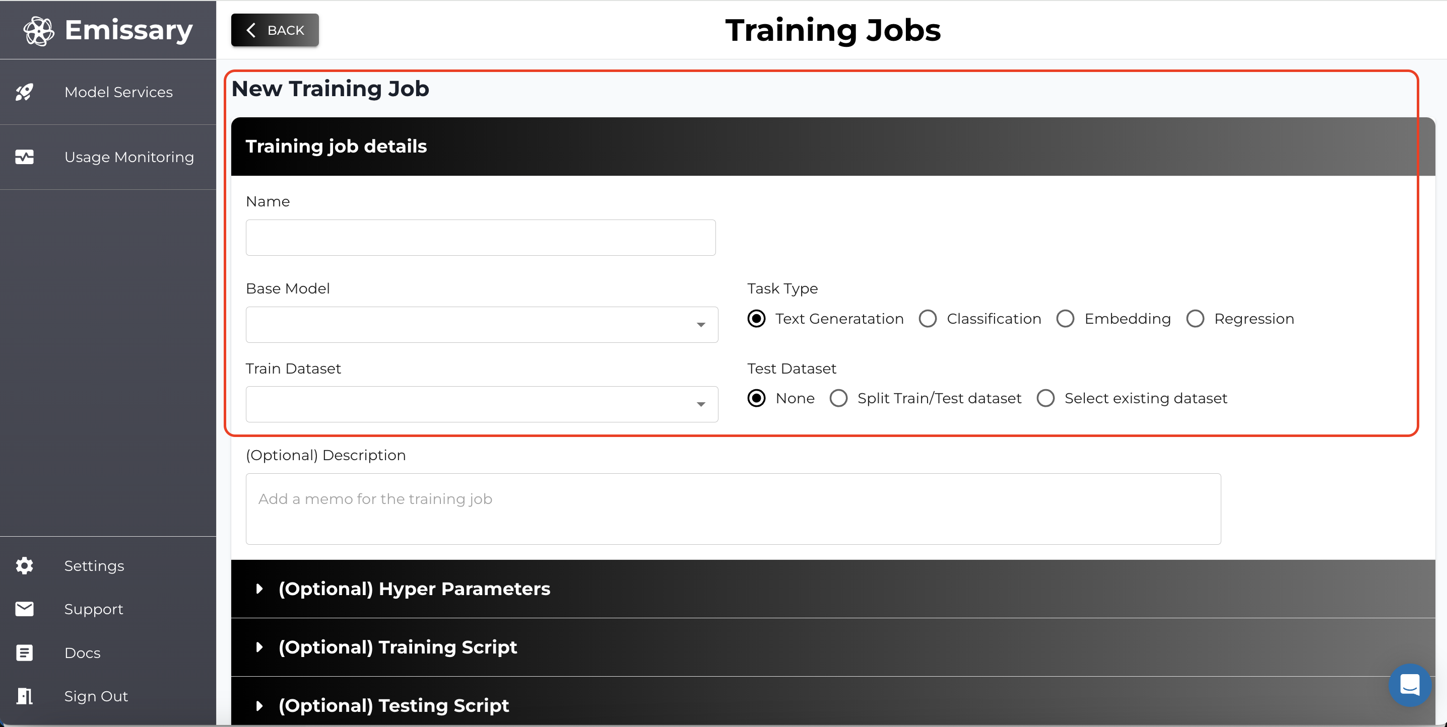 training_job